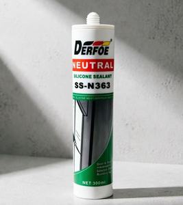 Scellant en silicone pour verre Defore, haute résistance aux intempéries, adhésif à durcissement neutre pour la construction - Product Image 4