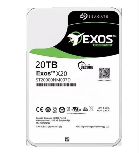 100% Original 3.5SATA 6Gb/s 20TB 7200RPM 256MB Enterprise Hard Drive ST20000NM007D Hard Disk Drive Hdd for Server