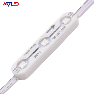 Module LED RVBIC 5050 Pleine Couleur Étanche, Pixel RVB Dynamique WS2811 IC, Module LED pour Lettres Rétroéclairées 0.72W IP68, LED Couleurs Rêves - Product Image 1