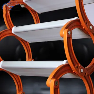 New Design Aluminium Electric Orange Folding Attic Stair