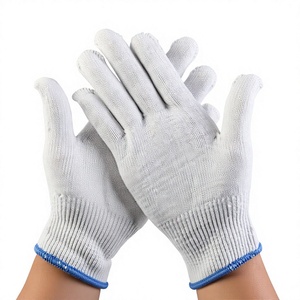 Durable 500g/doz <b>Knitting</b> Anti-Heat Anti-Cut Breathable Silicone-Free Cotton Heavy Duty Work-Protective <b>Glove</b> OMET Model <b>Glove</b> - Product Image 1