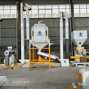 Nouvelle machine automatique de fabrication de granulés d'aliments pour animaux avec capacité de 2-3 TPH, moulin à granulés en acier inoxydable pour aliments de poulet, bétail, lapin et poissons. - Product Image 1