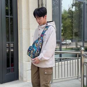 Bolsa de pecho deportiva con logotipo personalizado, riñonera impermeable para <span class=keywords><strong>mujer</strong></span> y hombre, bandolera para viaje, senderismo, correr, riñonera - Product Image 6