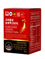 Complément alimentaire coréen hautement concentré, extrait de ginseng rouge, formule puissante, profil de composés bioactifs forts