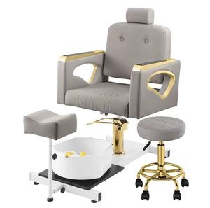 New style hair salon chair foot bath chair height-adjustable and rotating foot <b>massage</b> chair multi-functional foot bath <b>sofa</b> - Product Image 1