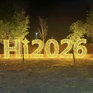 Lumière LED commerciale en forme d'arche de cheval pour centre commercial, <span class=keywords><strong>parc</strong></span> à thème et décoration d'événements de Noël et du <span class=keywords><strong>Nouvel</strong></span> <span class=keywords><strong>An</strong></span> - Product Image 3