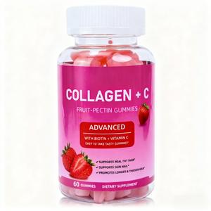 Belo Cabelo Saudável Colágeno Gomas Elasticidade Da Pele Reduzir Linha Fina Winkles Vitamina C Biotina Gomas - Product Image 2