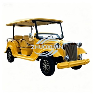 รถชมวิวไฟฟ้า 6 ที่นั่ง คุณภาพสูง ได้รับใบรับรอง CE ขับขี่นุ่มนวล - Product Image 1