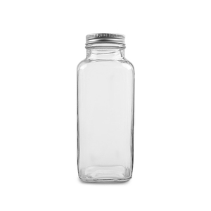 Pháp vuông nước giải khát ép lạnh chai thủy tinh Nước trái cây với nắp vặn kín 100ml 180ml 250ml 350ml 480ml 950ml - Product Image 3