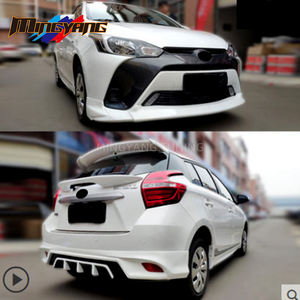 Nuevo Diseño Estilo Deportivo Kit de Labio de Parachoques Faldón Lateral y Kit de Carrocería 2014-2022 para <span class=keywords><strong>Toyota</strong></span> <span class=keywords><strong>Yaris</strong></span> L - Product Image 4