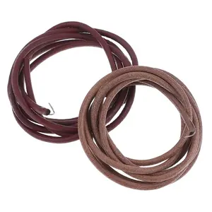 72" 183cm Leather Belt Treadle Parts With Hook For Singer Sewing Machine 3/16" 5mm Household Home Old Sewing Machines Accessory