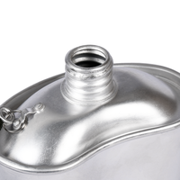 Botol air piknik Kemah air kantin, botol minum logam Aluminium untuk air