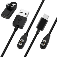 Câble USB de charge magnétique Câble de charge magnétique pour écouteurs SHOKZ OpenSwim Pro S710 (avec fonction de données)