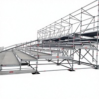 Scène extérieure durable en alliage d'aluminium avec montage facile