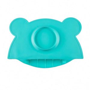 New Design Silicon Suction <b>Mat</b> with Catch Pocket Silicone Placemat <b>Plate</b> for Babies Kids and Toddlers - Product Image 4