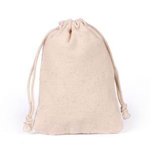 Sac en coton écologique de 12*15cm avec cordon de serrage, vente en gros, idéal pour les bijoux de mariage, les bonbons, le rangement et les emballages cadeaux - Product Image 4