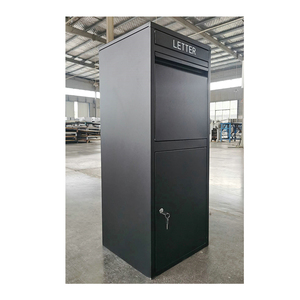 FAS-158 Metal Large Parcel Letterbox Smart Parcel Delivery Box Porch Mailbox for home