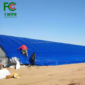 Bâche imperméable en PEHD bleu-argent respirante de 20x30m pour la culture de laitue en serre et les abris pour équipements de plein air - Product Image 6