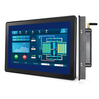 PC industriel lourd de 10.1 pouces X86 J1900 J4125 J6412 i3/i5/i7 WIN7/8/10/11 écran tactile résistif tout en un ordinateur pc