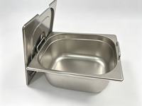 Conteneur Gastronorm en acier inoxydable 304, bac GN, bac alimentaire pour la restauration, cuisine