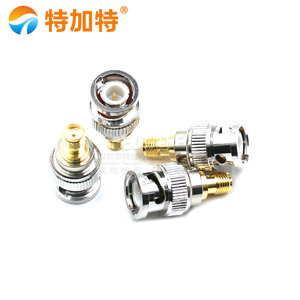 Adaptador de terminales de conector BNC, conector coaxial de RF, SMA hembra/SMA macho a BNC, 1/2/1/2 - Product Image 2