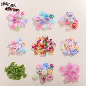 Decoraciones de Uñas 3D de Resina Coloridas de Nantong, Accesorios de Joyería DIY, Suministros para Manualidades - Product Image 1