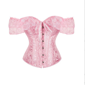 2022 Shapewear Lingerie Sexy Korset femmes Steampunk gothique victorien Corset haut dentelle taille formateur <span class=keywords><strong>Bustier</strong></span> grande taille - Product Image 2