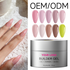 Gel UV Profesional Hema Free Builder OEM ODM 50g, Gel Constructor Autonivelante para Extensión de Uñas, para Salón de Uñas - Product Image 1
