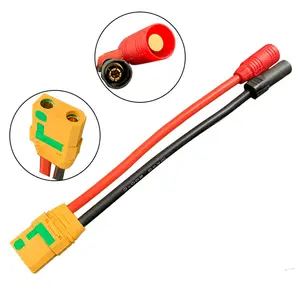 Aangepaste Vergaren XT90 XT60 XT30 MT60 MR60 AS150 Trx XT150 Krokodil Clip T Plug Connector Lipo Batterij Kabel