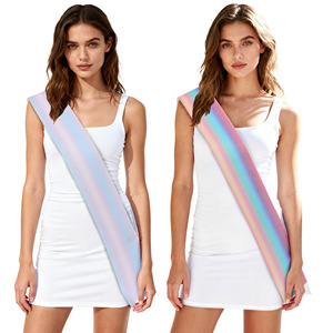 HLC Banda <span class=keywords><strong>de</strong></span> hombro personalizada para ceremonia, <span class=keywords><strong>de</strong></span> una sola capa, para <span class=keywords><strong>despedida</strong></span> <span class=keywords><strong>de</strong></span> <span class=keywords><strong>soltera</strong></span> y fiesta <span class=keywords><strong>de</strong></span> <span class=keywords><strong>despedida</strong></span> <span class=keywords><strong>de</strong></span> <span class=keywords><strong>soltera</strong></span>, recuerdo para la futura novia, bandas nupciales - Product Image 2
