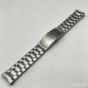 Correa de Reloj de Metal 904L de 18 mm, 20 mm, 22 mm con Extremos Curvos, Brazalete Presidencial de Acero Inoxidable Sólido para Correa <span class=keywords><strong>Omega</strong></span> <span class=keywords><strong>Seamaster</strong></span> Geneve - Product Image 4