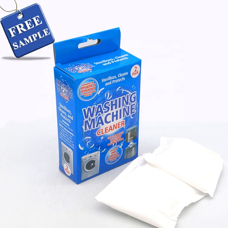 Китай OEM концентрированная формула стиральная машина очиститель порошок стиральная машина для удаления запаха 125 г/упаковка
