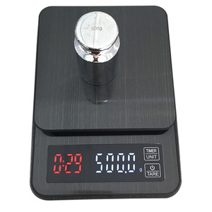 <strong>Electrical</strong> Mini Drip Digital Coffee <strong>Scale</strong> with Timer 0.1G -3000G Household Baking Kitchen <strong>Weighting</strong> LCD Display - Product Image 4