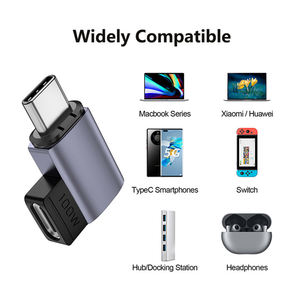 EONLINE 3D UV magnétique OTG USB C à Type C 100W 5A convertisseur magnétique à charge rapide USB C adaptateur connecteur de données pour <span class=keywords><strong>macboo</strong></span> - Product Image 4