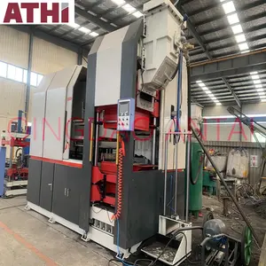 Foundry Green Sand Match Plate Automatic Molding Machine Flaskless Moulding Line for Sale