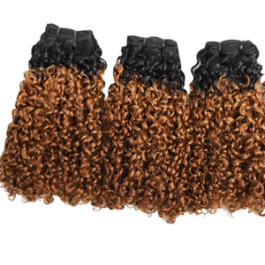 XYS HAIR Funmi para Cabello Rizado Brasileño, Paquetes de Cabello Remy Grado 12A, Súper Doble Trama, Cutícula Virgen Alineada, Color Natural, 24 Pulgadas - Product Image 4