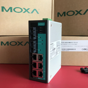 Moxa EDS-408A-MM-SC <b>Ethernet</b> <b>Switch</b> With 6*10/100BaseT(X) (RJ45) + 2*100BaseFX EDS-408A-MM-SC - Product Image 2