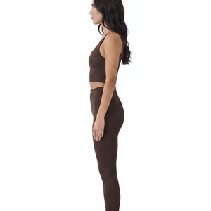 Leggings de sport très demandés en Spandex, pantalons d'entraînement moulants pour fitness, yoga et course, en tissu doux et respirant avec effet ventre plat - Product Image 2