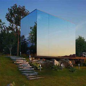 Trang trí nội thất hình dạng tùy chỉnh đôi cách siêu rõ ràng phong cách hai chiều khách sạn thay đồ nội thất đóng khung gương kính - Product Image 3