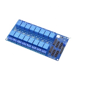 Módulo <span class=keywords><strong>de</strong></span> Relé <span class=keywords><strong>de</strong></span> 16 Canales con Protección <span class=keywords><strong>de</strong></span> Optoacoplador, Módulo <span class=keywords><strong>de</strong></span> Placa <span class=keywords><strong>de</strong></span> Control <span class=keywords><strong>de</strong></span> Energía LM2596, 5V 12V - Product Image 3