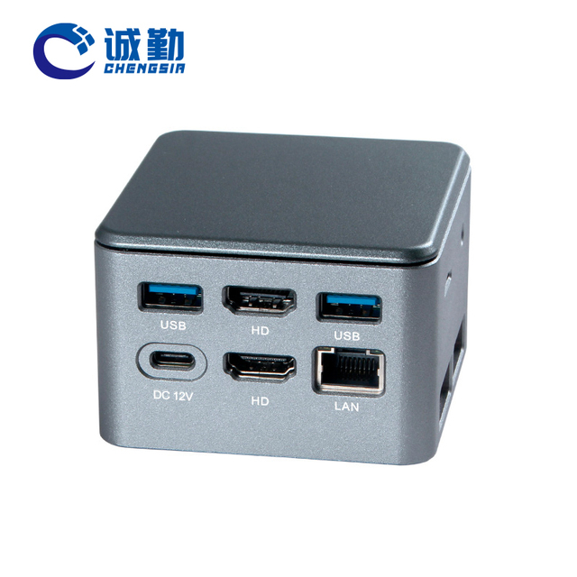 Desktop Mini Pc With 11th Cpu N5105/N6005 12th N95 N300 Linux M.2 8GB 128GB Ssd 2*HD2.0 Display Portable Nuc Mini Pc