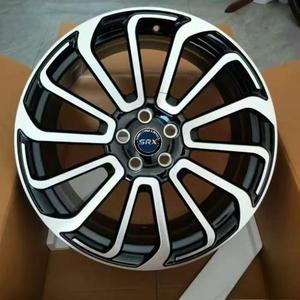 Personalización de Ruedas Forjadas SRX de 16-24 Pulgadas para SUVs de Lujo Grandes, Aluminio Aeronáutico T6061, Acabado Negro Cóncavo - Product Image 1