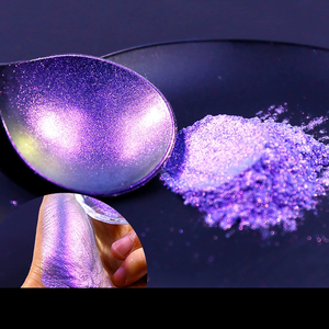 Wholesales Cosmetic Grade Color Shift Mica Chameleon Powder Multichrome Loose <b>Eyeshadow</b> <b>Pigment</b> - Product Image 2