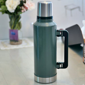 Flacon thermos sous vide portable de 1000m/1300ml à double paroi isolé flacon à vide de café Yerba <span class=keywords><strong>Mate</strong></span> bouteille d'eau de voyage vente en gros - Product Image 3
