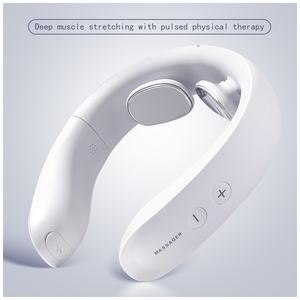 Fabricantes Dispositivo inteligente eléctrico Inalámbrico Acupuntura de baja frecuencia Masajeador de cuello cervical con calefacción - Product Image 2