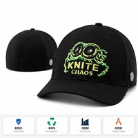 Hoge kwaliteit op maat gemaakte 3D puff borduurwerk logo baseball cap gestructureerde 6-panel pet streetwear etnische blad 100% katoen unisex