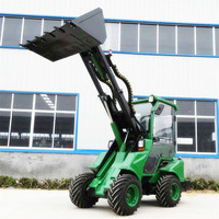 China Small Diesel Radlader Mini Gelenk Frontlader Zum Verkauf