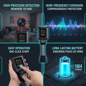 Détecteur de jonction non linéaire <span class=keywords><strong>professionnel</strong></span> Équipement de protection de sécurité personnelle pour caméras espions Écoute-Détection de dispositifs - Product Image 4