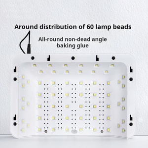 Séchoir à ongles électrique portable LED de haute qualité avec logo personnalisé, lampe UV/LED à capteur tactile automatique pour salons de manucure - Product Image 3