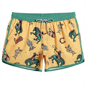 Men's Printed Board <b>Shorts</b> Drawstring <b>Swim</b> Trunks Quick Dry Beach <b>Shorts</b> - Product Image 3